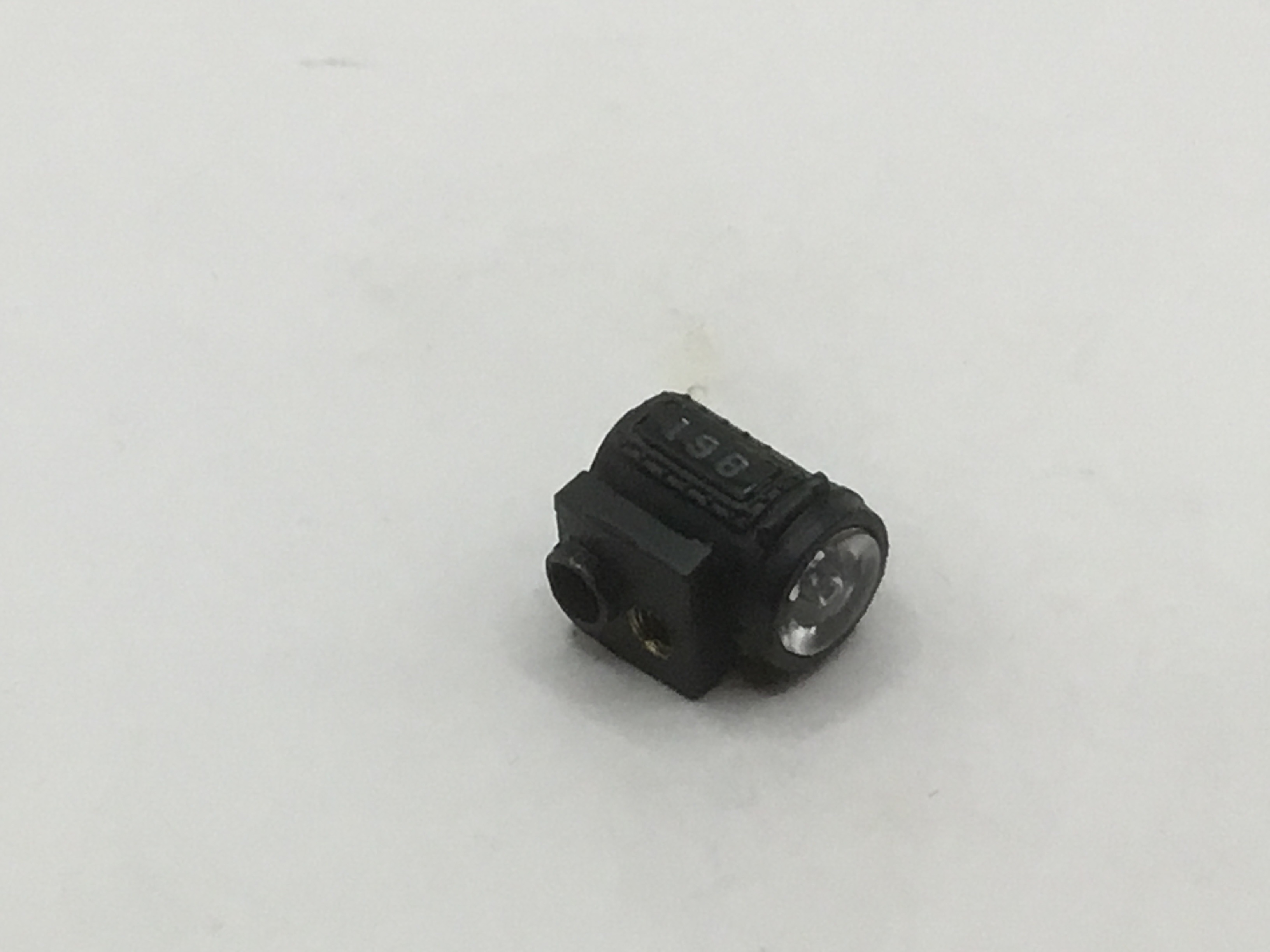 LAMP HOUSING / TENDER REAR / #198 / W/NUMBER BOARDS & LENS / PREMIER ATLANTIC 4-4-0