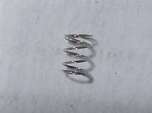 SPRING / COIL / 3mm D x 5mm L / DRAWBAR TENSION / HO SCALE BIG BOY 4-8-8-4