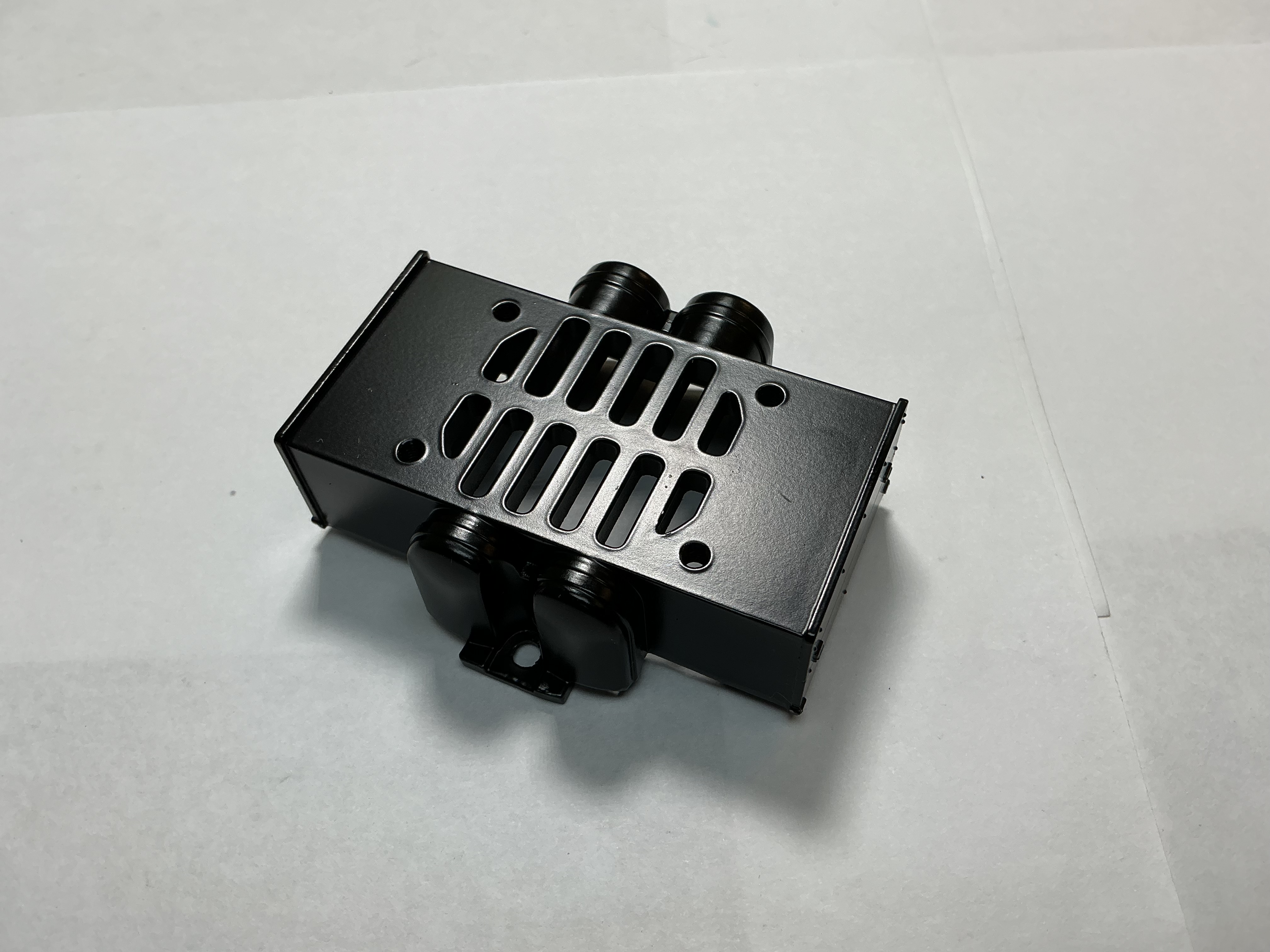 FUEL TANK / GLOSS BLACK / W/SPEAKER HOLES / PREMIER ALCO S-2