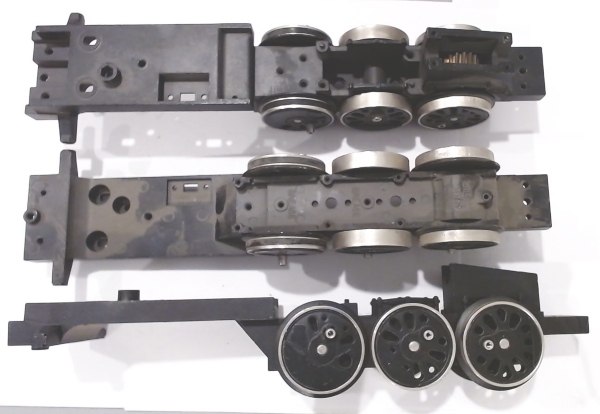 DRIVE BLOCK / 3-AXLE / REAR / PS 1 / W/NICKEL RIMS / PREMIER CHALLENGER 4-6-6-4