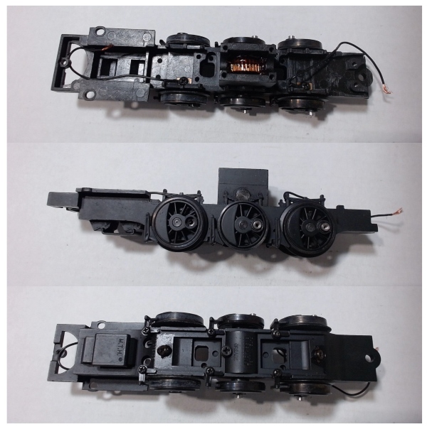 DRIVE BLOCK / 3-AXLE / 3-2 PICKUPS / BLACK / PREMIER 0-6-0 SWITCHER