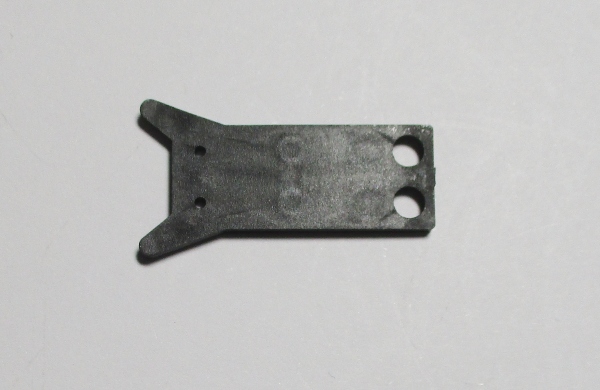 DRAWBAR / TENDER SIDE / BOTTOM COVER / BLACK / HO SCALE N&W J CLASS 4-8-4