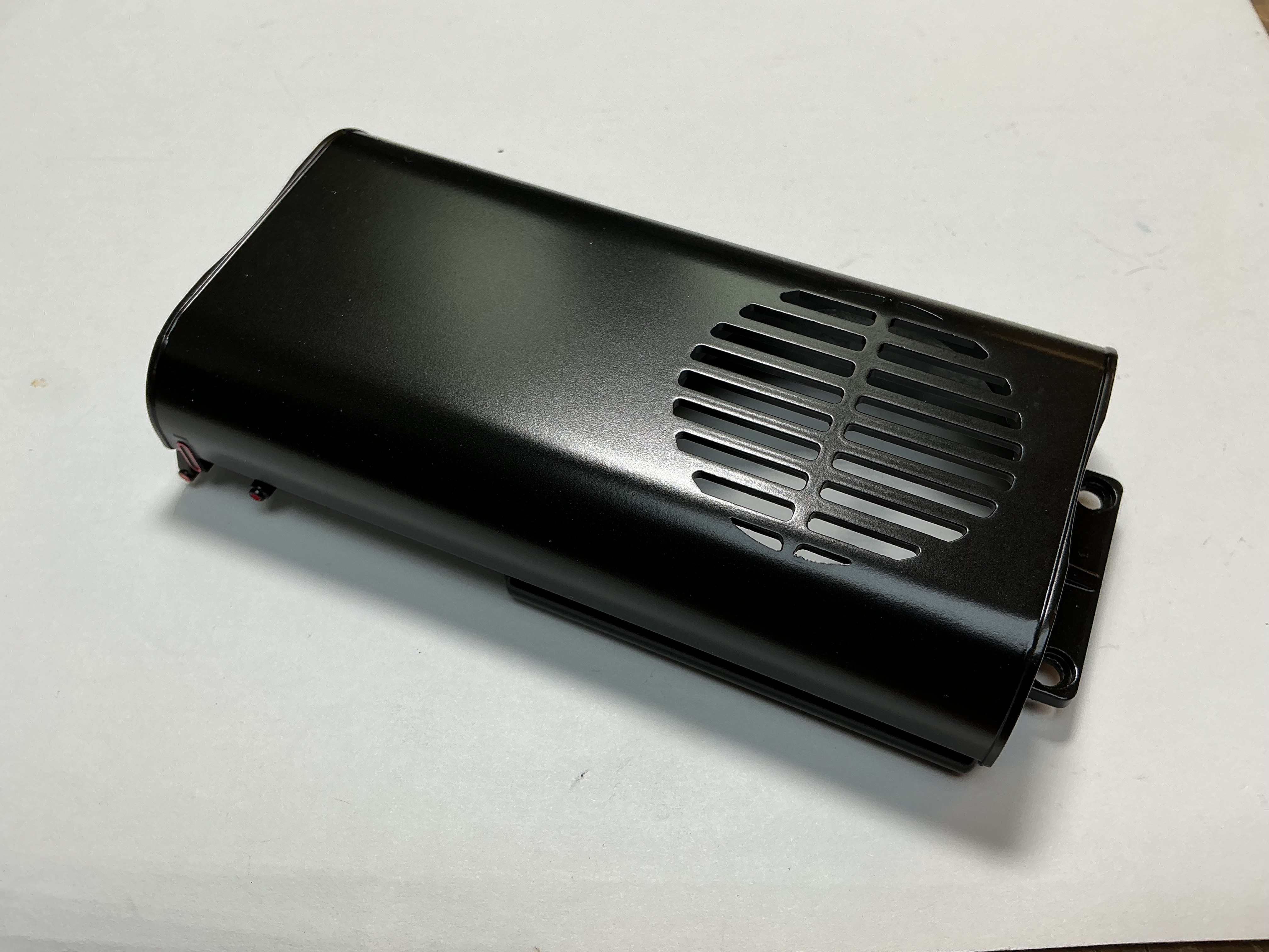 FUEL TANK / BLACK / W/SPEAKER HOLES / PROTOSOUND 2 & 3 / PREMIER SD60M