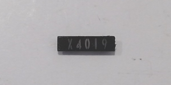 NUMBER BOARD / LH & RH / UP #X4019 / PS 2 & 3 / PREMIER BIG BOY 4-8-8-4 