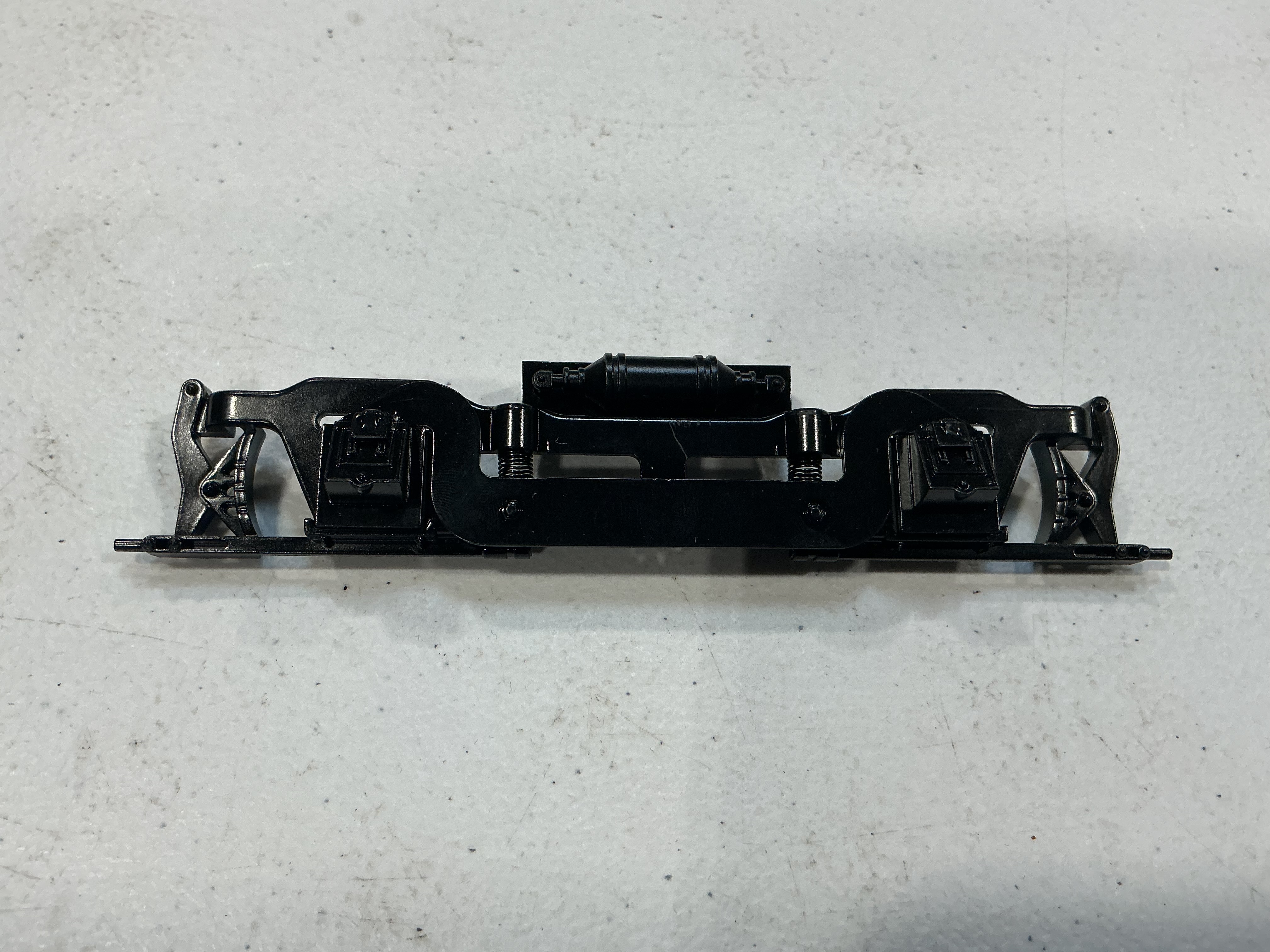 SIDE FRAME / 2-AXLE / BLACK / RAILKING ONE GAUGE VO-1000