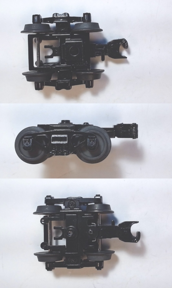 TRUCK / FREIGHT / BETTENDORF / W/HIDDEN TAB / BLACK / RAILKING FREIGHT CARS