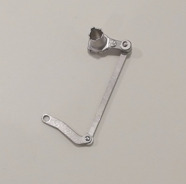 ECCENTRIC ROD ASSEMBLY / LH / SATIN NICKEL / PS 2 & 3 / PREMIER CLASS A 2-6-6-4