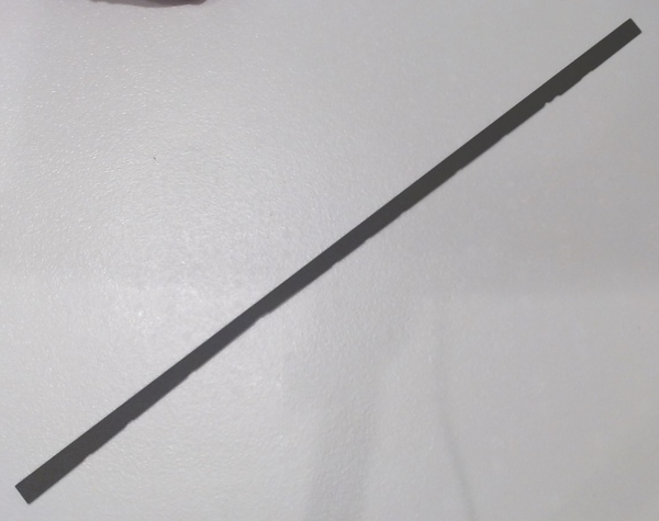 WALKWAY / RUNNING BOARD / BOILER / BLACK W/WHITE STRIPE / RH / PREMIER Z-6 CHALLENGER 4-6-6-4 
