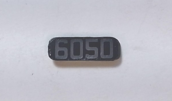 NUMBER BOARD / RF OR LR / PREMIER GP-9 / NYC #6050