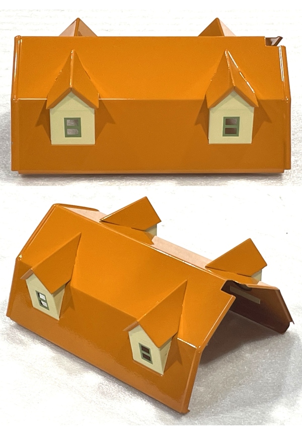 189 VILLA ROOF / ORANGE & CREAM 