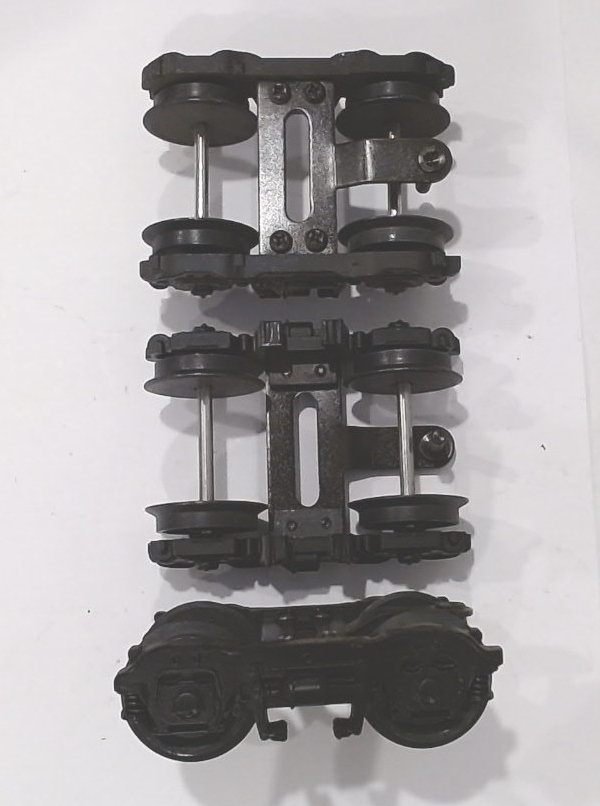 TENDER TRUCK / 4-WHEEL / LEAD / BLACK / PS 2 5V / W/DRAWBAR PIN / PREMIER CHALLENGER 4-6-6-4