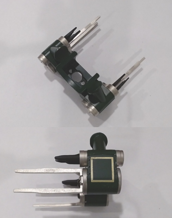 STEAM CHEST / GREEN / W/SATIN NICKEL CROSSHEAD GUIDES / PREMIER HEAVY PACIFIC 4-6-2