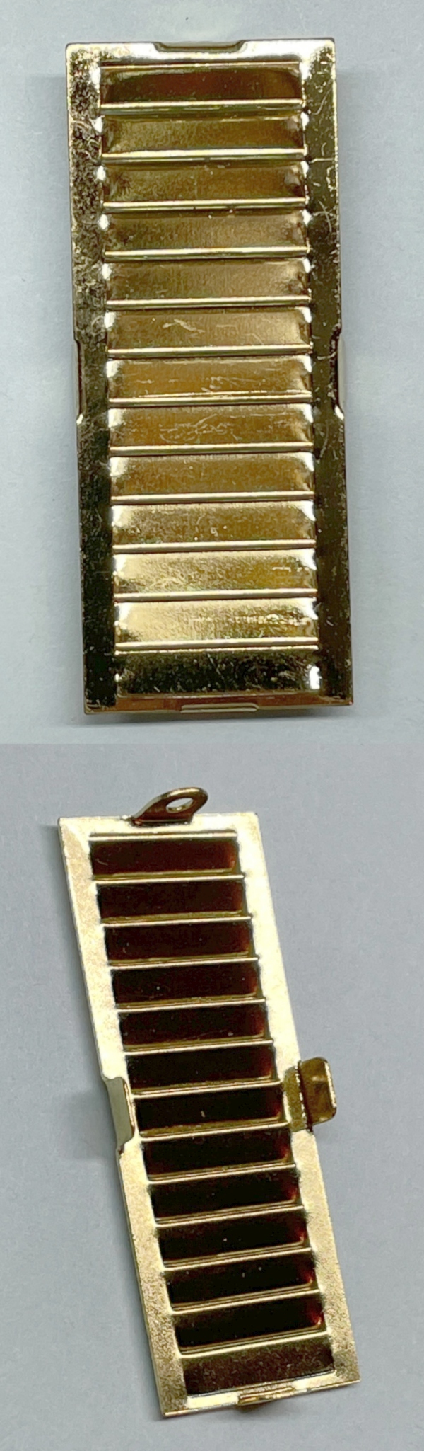 SIDE VENT / W/LOUVERS / BRASS / TINPLATE STANDARD GAUGE 4689 ELECTRIC