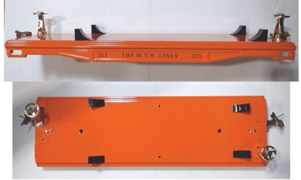 CHASSIS / ORANGE / 211 / AS SHOWN FOR FIRE TRUCK  / 10-2106 / TINPLATE STANDARD GAUGE