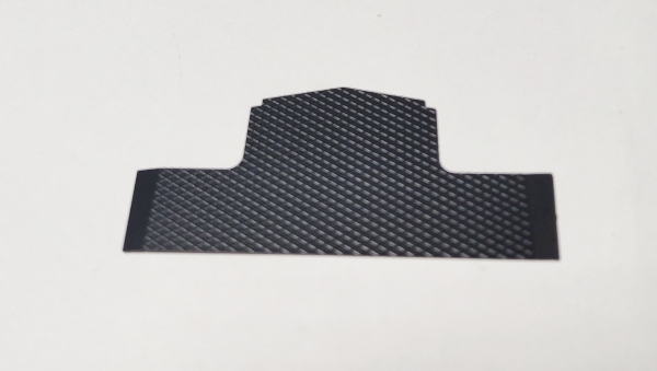 TENDER DECKING / BLACK / FRONT / PREMIER MOHAWK 4-8-2