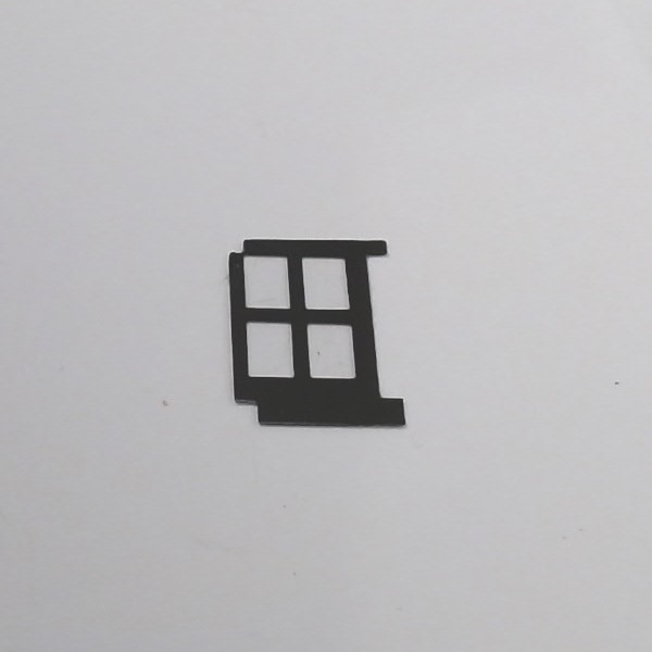 WINDOW / CAB / BLACK / RH / W/GLASS / PREMIER HEAVY PACIFIC 4-6-2 