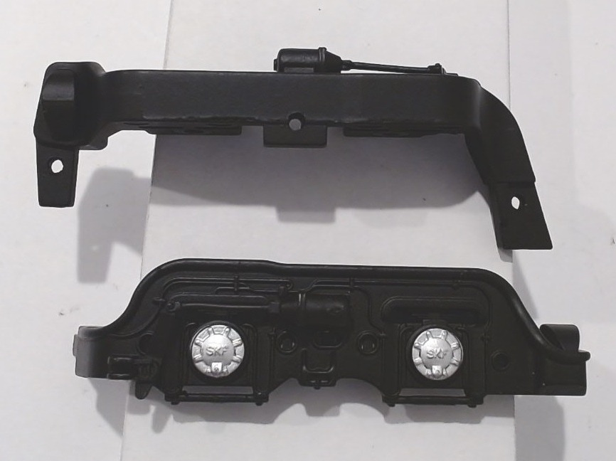 SIDE FRAME / LH / 4-WHEEL TRAILING TRUCK / W/SILVER BEARING CAPS / PS 2 & 3 / PREMIER BIG BOY 4-8-8-4