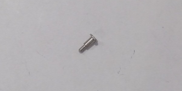 ECCENTRIC SCREW / HEX HEAD / SATIN SILVER / HO SCALE N&W J 4-8-4