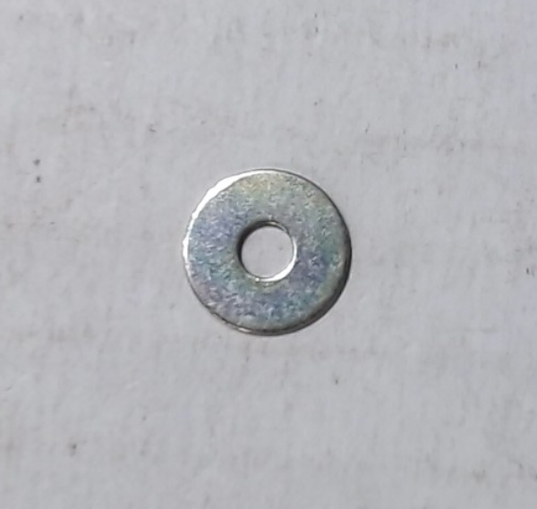 WASHER / METAL / 10mm O.D. x 3.2mm I.D. x 0.5mm THICK