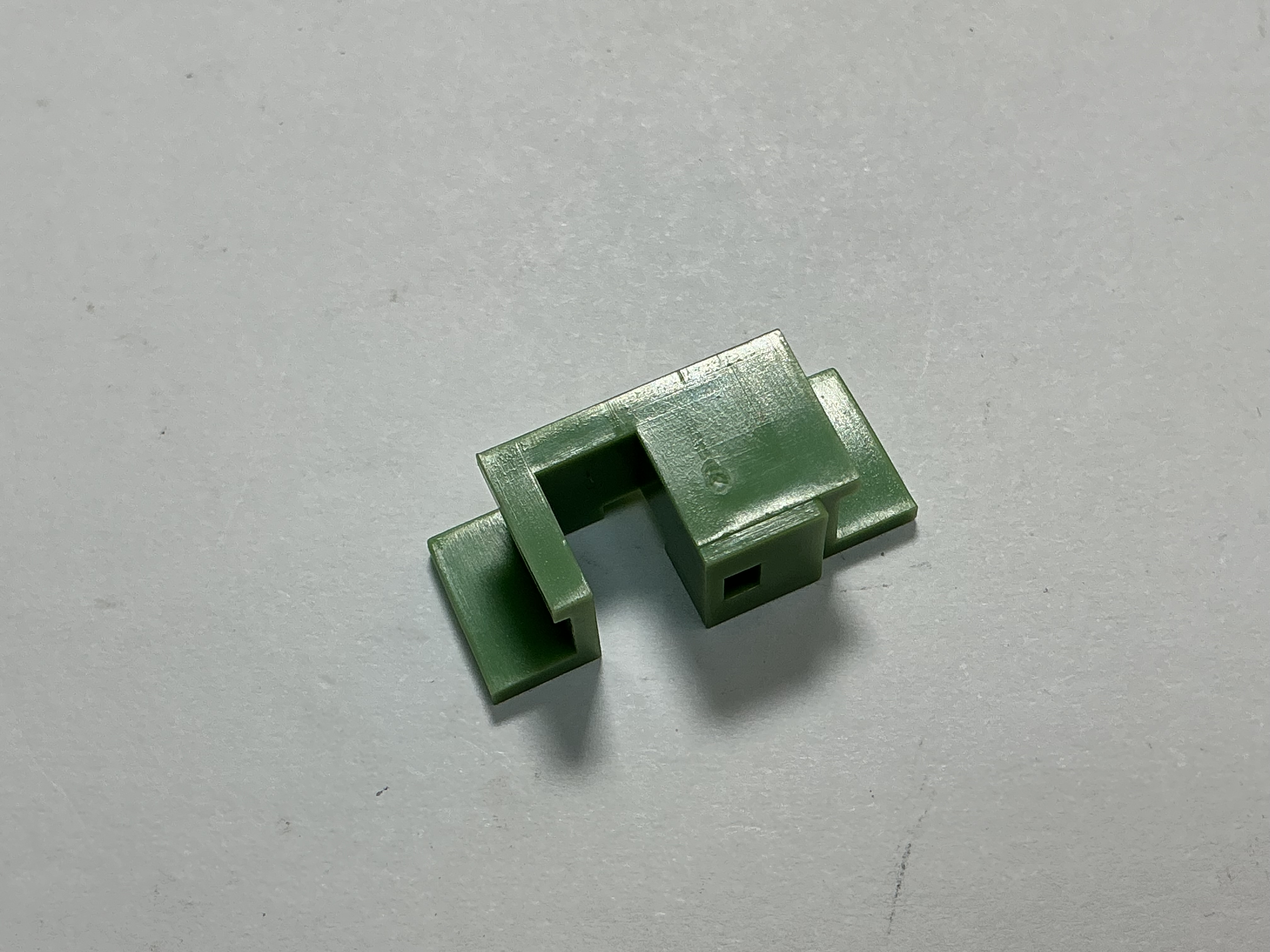 SEAT / FOR CONDUCTOR FIGURE / PLASTIC / LIGHT GREEN / MOUNTS TO LEFT INSIDE OF DIESEL CAB / PREMIER DIESELS