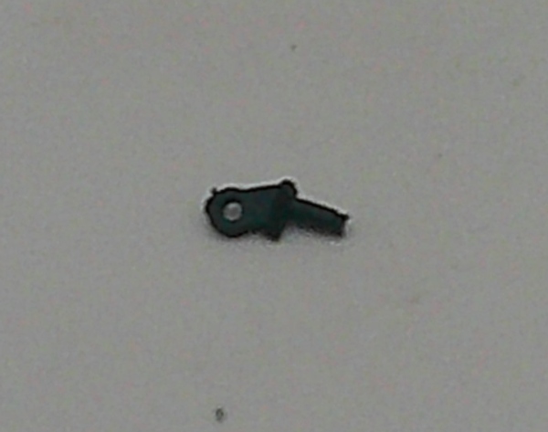 STANCHION / COUPLER CUT LEVER / PILOT MOUNT / BLACK / HO SCALE GS-4 4-8-4