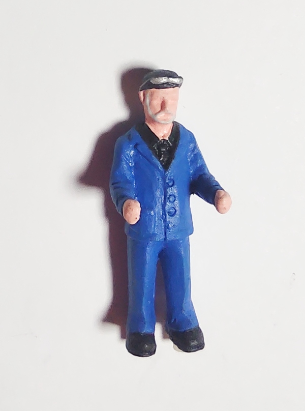 FIGURE / ENGINEER / FIREMAN / STANDING / PREMIER DUCHESS CLASS 4-6-2