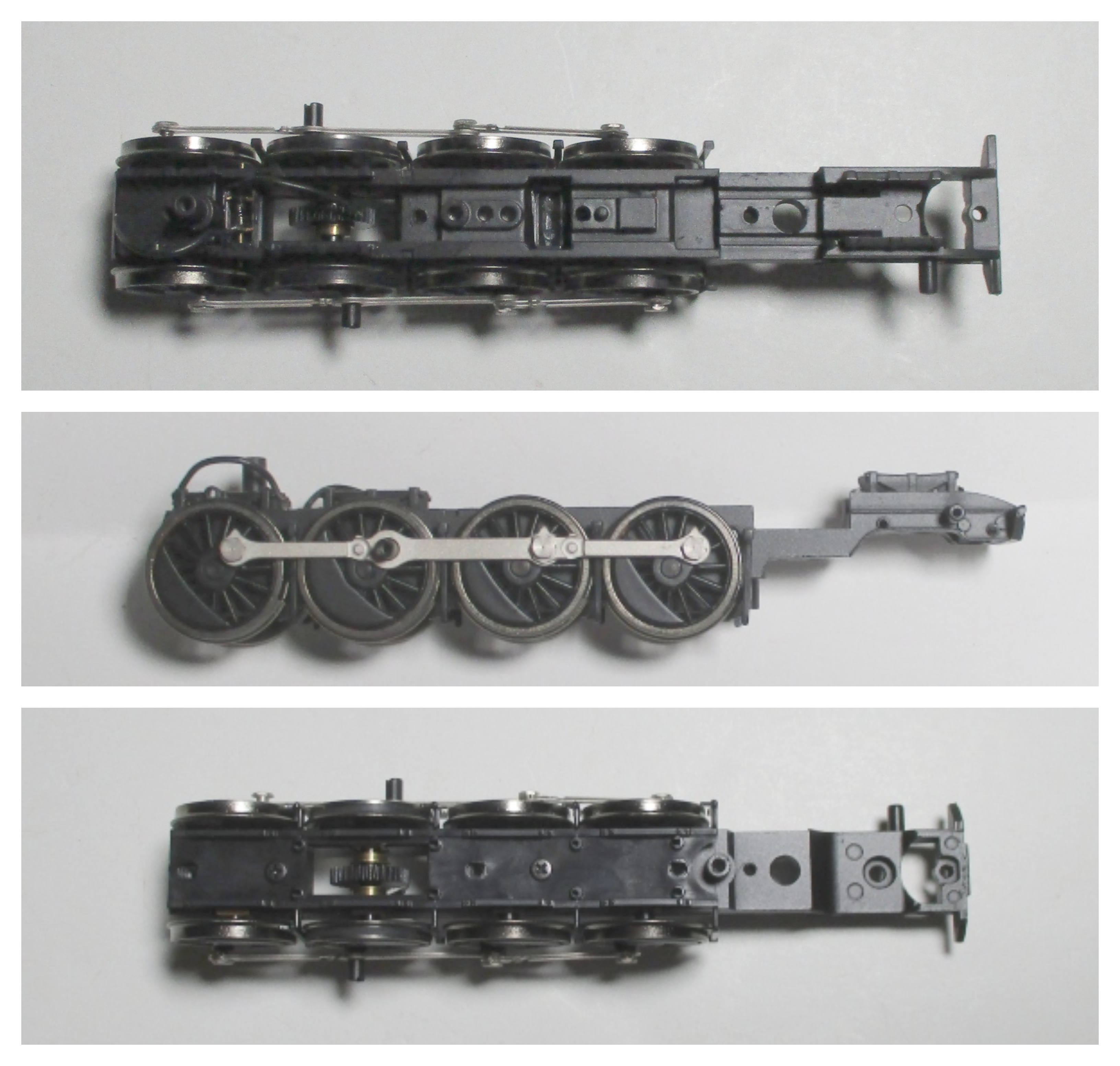 DRIVE BLOCK / 4-AXLE / FRONT ENGINE / W/SIDE RODS / HO SCALE CAB FORWARD 4-8-8-2