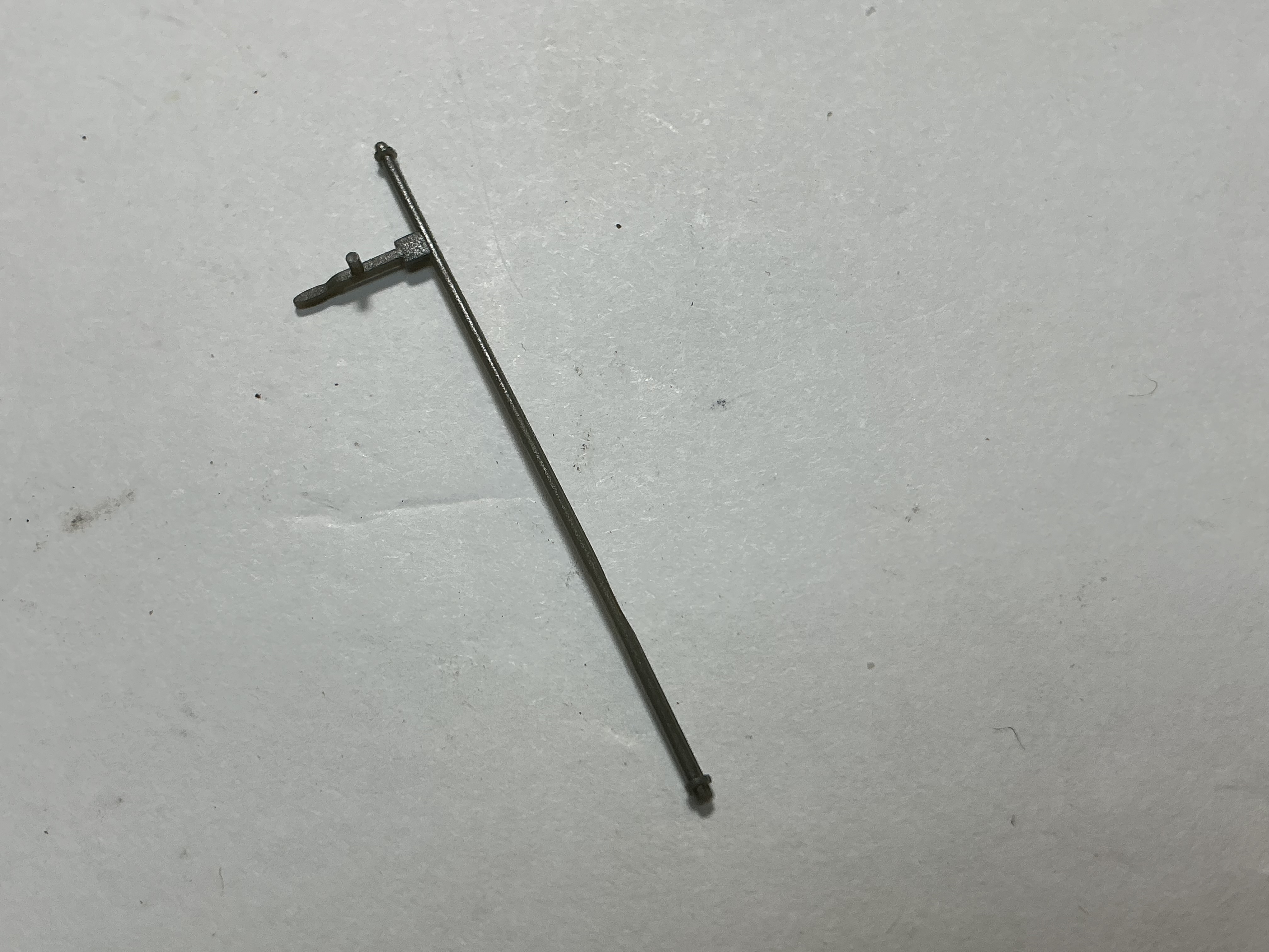 LOCK BAR SHAFT / REAR DOOR / LONG / UNDECORATED / PREMIER 20ft PUP TRAILER