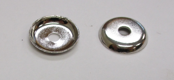 CUP WASHER / STEEL / PLATINUM / 15.1mm O.D. x 3.5mm I.D. x 2.4mm H / PREMIER J-1e HUDSON 4-6-4