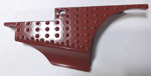 ASH PAN / LOWER / RH / DARK RED / TINPLATE STANDARD GAUGE DORFAN 1134