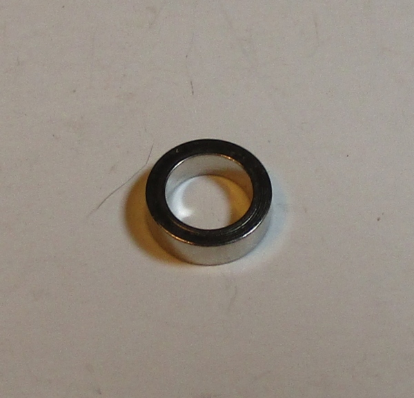 MAIN ROD SPACER / NICKEL / PS-1 / 10mm O.D. x 6.6mm I.D. x 3.0mm THICK / PREMIER GREENBRIER 4-8-4