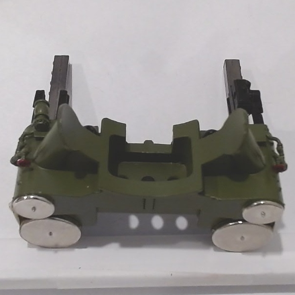 STEAM CHEST / W/CROSSHEAD GUIDES / GREEN W/SILVER CAPS / PREMIER CNJ THE BULLET 4-6-2 