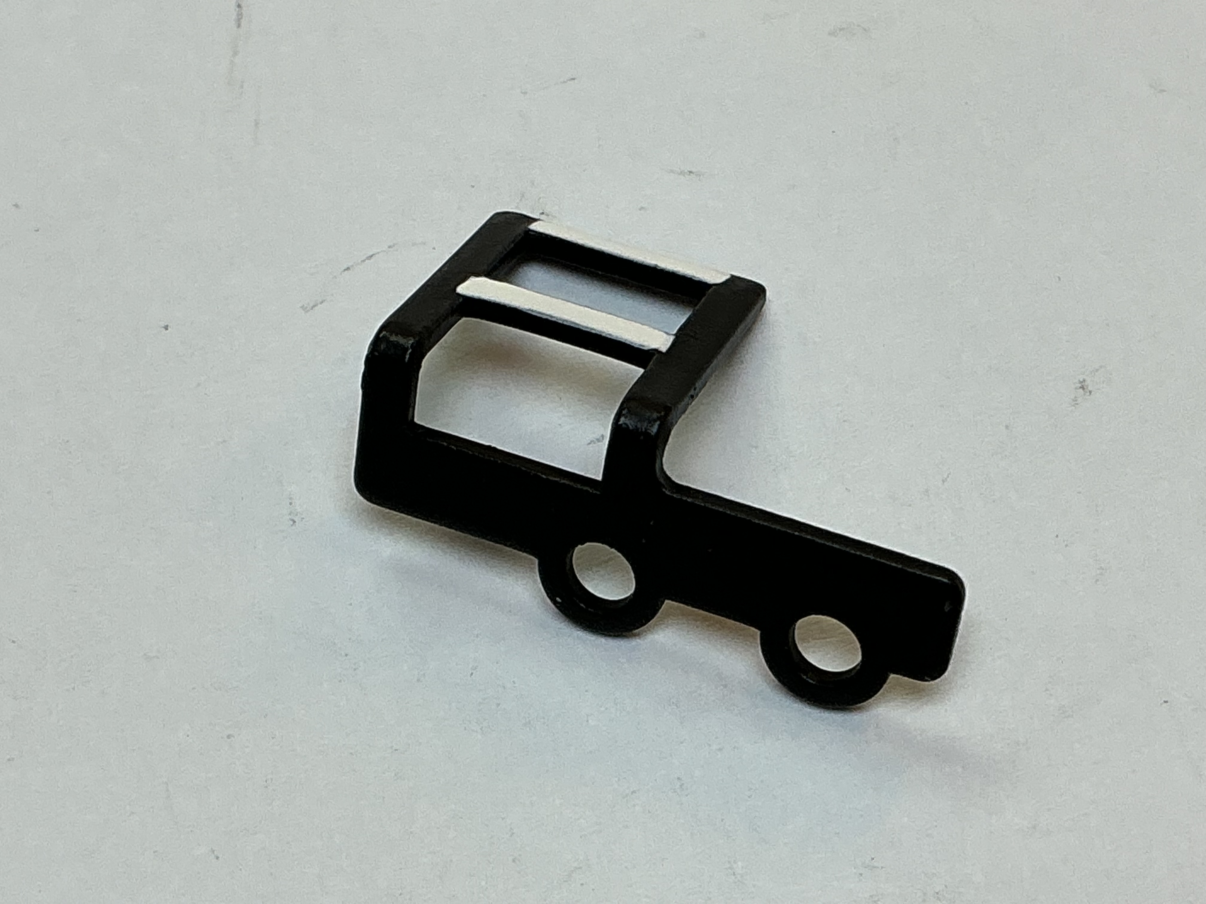 LADDER / 2-RUNG / LH REAR / BLACK W/WHITE RUNGS / PREMIER F59PH