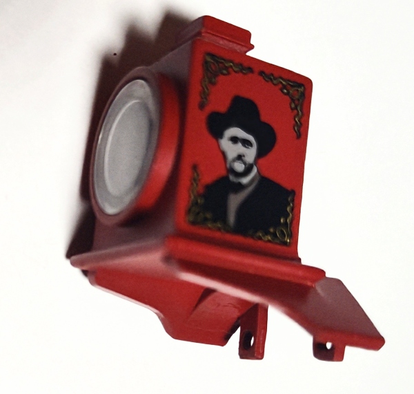 HEADLIGHT HOUSING / RECTANGULAR / W/LENS / BROWN / PREMIER AMERICAN & ESE 4-4-0