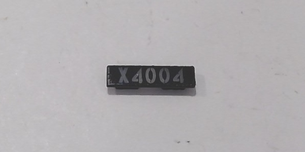 NUMBER BOARD / LH & RH / UP #X4004 / PS 2 & 3 / PREMIER BIG BOY 4-8-8-4