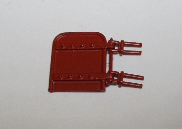 WATER HATCH / TENDER REAR DECK / RH / W/HINGE / TUSCAN RED / PREMIER K-4s 4-6-2