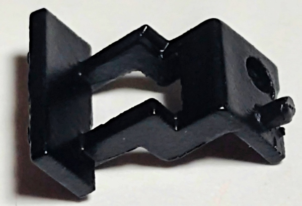 REAR STEP / TENDER / LH / BLACK / PREMIER AMERICAN & ESE 4-4-0