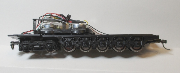 TENDER FRAME / COMPLETE / HO SCALE YELLOWSTONE 4-8-8-2