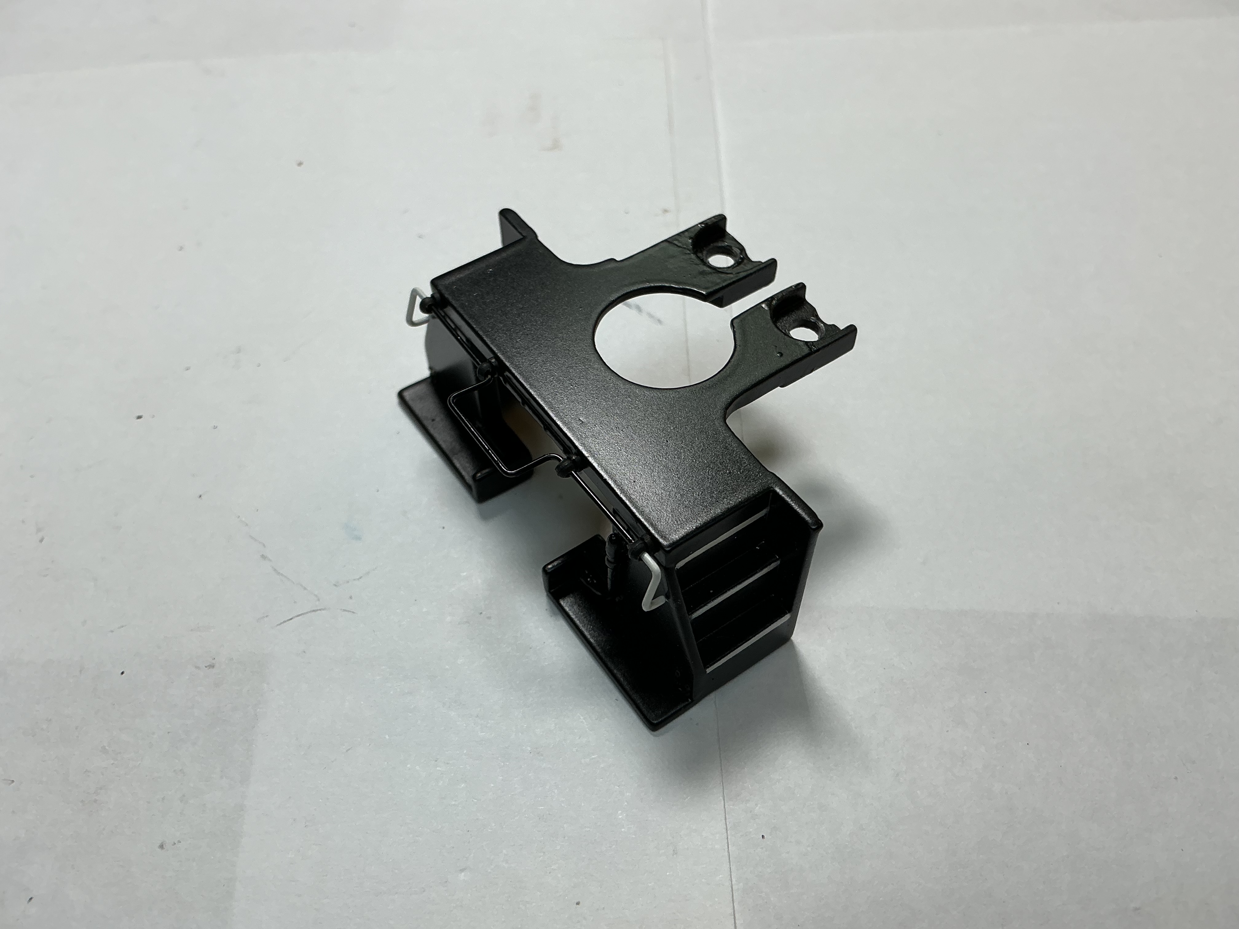 PILOT / 2 HOLE / BLACK W/WHITE STEPS / W/COUPLER CUT LEVER / PREMIER ALCO S-2 SWITCHER