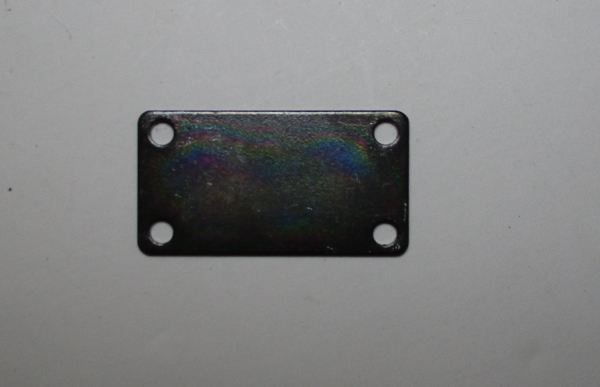 GEAR BOX COVER / METAL / STEAM /19.5mm W x 36.4mm L / FRONT  ENGINE / PREMIER CAB FORWARD