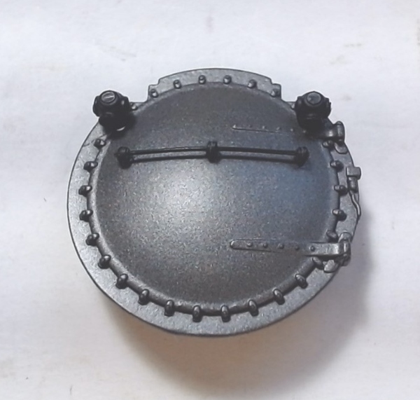 BOILER FRONT / GRAPHITE / W/MARKER LIGHT HOUSINGS / HO SCALE  BIG BOY 4-8-8-4
