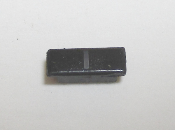 NUMBER BOARD / FOR HEADLIGHT HOUSING / #1 / PREMIER 3-TRUCK & 4-TRUCK SHAY