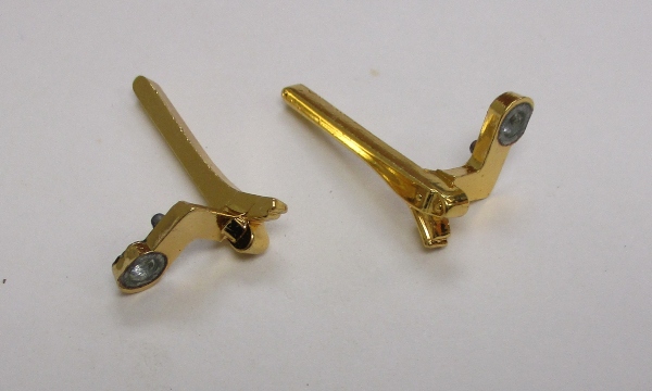 BRAKE SHOE / GOLD PLATED / LH / LONG TAB / DIE-CAST / PREMIER J-1e HUDSON 4-6-4