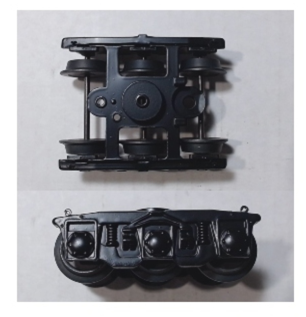 TENDER TRUCK / 6-WHEEL / FRONT & REAR / RAILKING L-3 MOHAWK 4-8-2