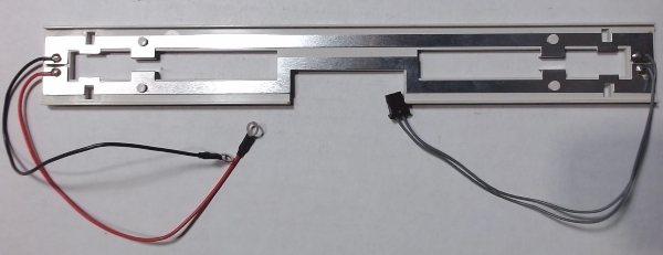 LAMP GUIDE / GRAY / 2 LAMPS / 8.5in L / PREMIER STREAMLINED FULL LENGTH VISTA DOME & SUPERLINER