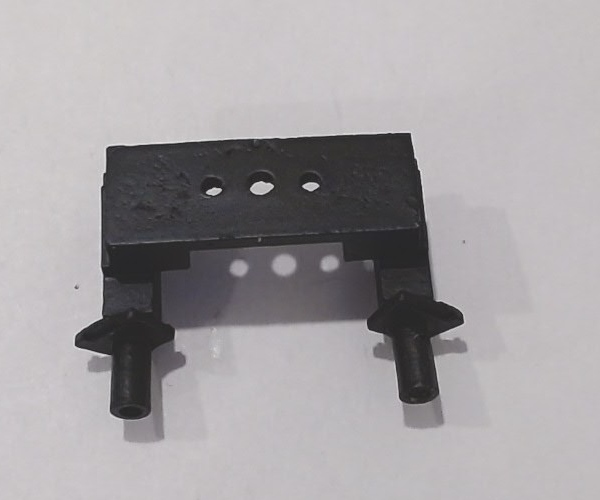 BRACE / FEED WATER HEATER / BLACK / PREMIER P-47 PACIFIC 4-6-2