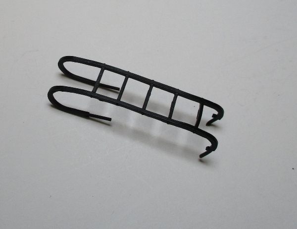 LADDER / TENDER / 5-RUNG / REAR OF TENDER / BLACK / PREMIER CLIMAX