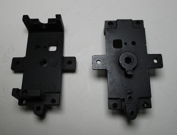 BOLSTER / FRONT TRUCK ONLY / BLACK / W/SCALE COUPLER MOUNT / PREMIER CLIMAX