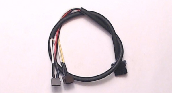 TETHER / DIESEL / 4-POSITION / 293mm L / FLAT CONNECTOR / RAILKING E-3A