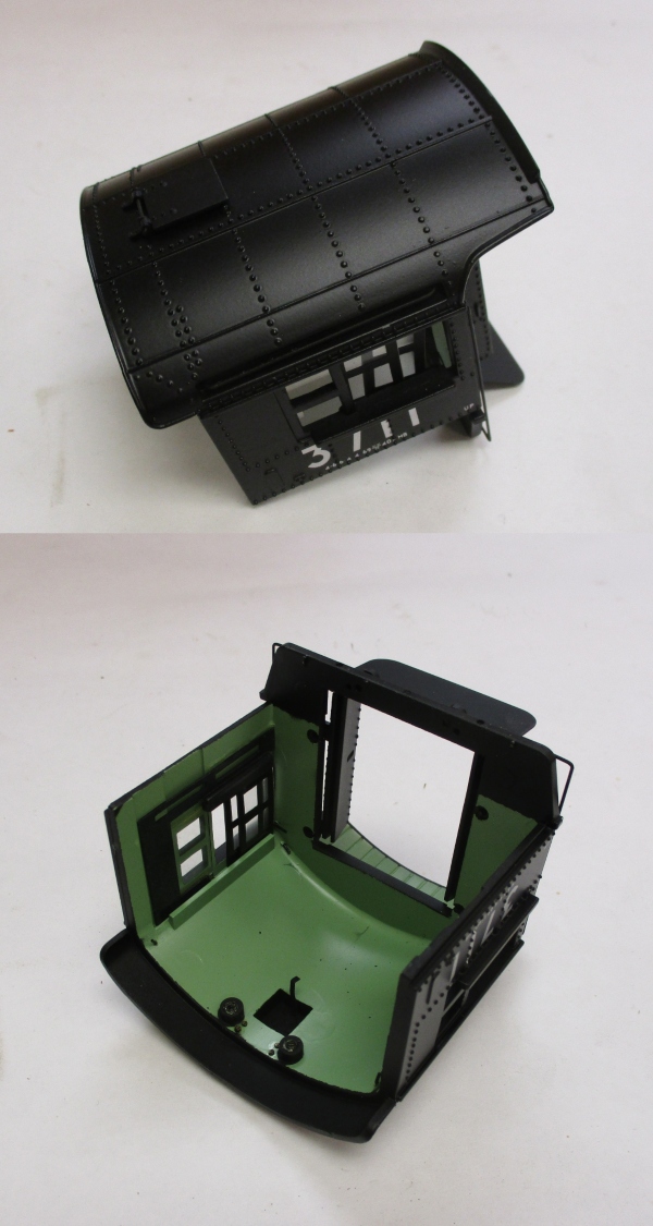 CAB / COMPLETE / UP #3711 / W/GREEN CAB INTERIOR / W/APRON / PREMIER CHALLENGER 4-6-6-4 